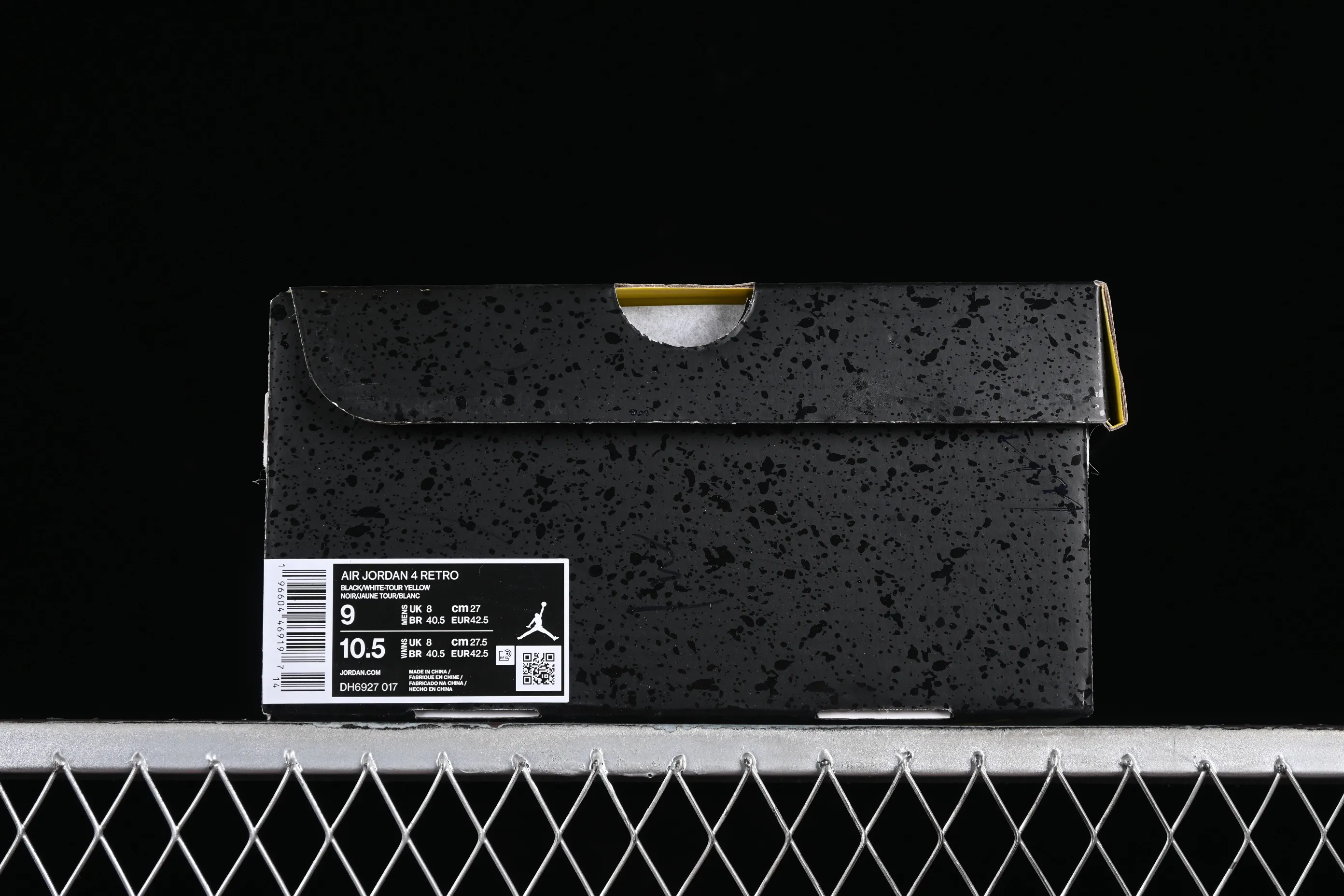 All categories Air Jordan Jordan series basketball shoes Air Jordan 4 foreign trade version Air Jordan 4 "Thunder" AJ4 Joe 4 Thunder replica basketball shoes DH6927-017